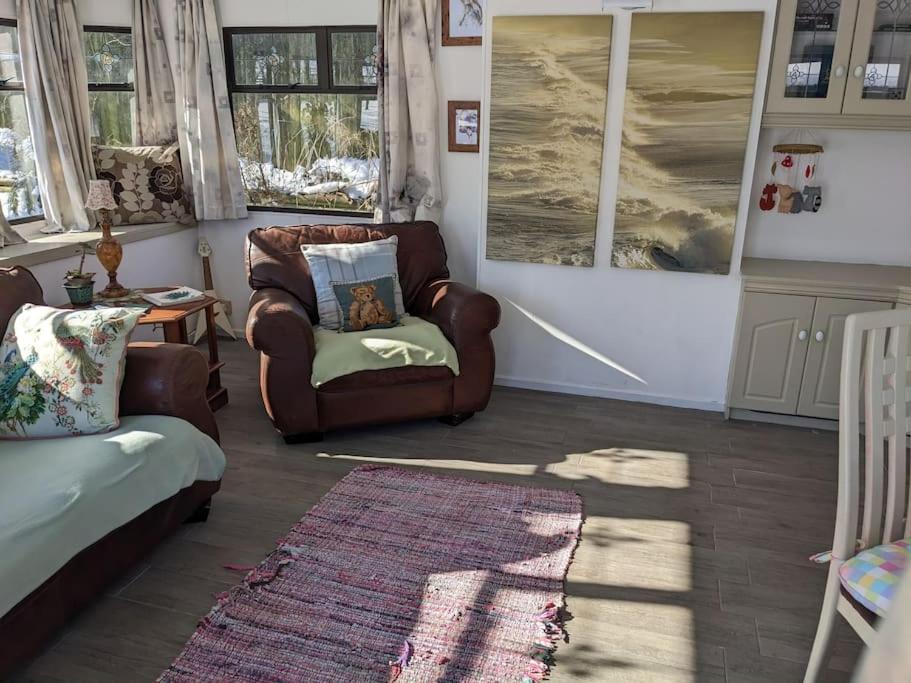 Ferny Roost Cabin. Wrexham Extérieur photo
